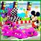 Minnie Mouse vainqueur de la course - Darmowy animowany GIF