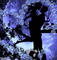 bleu et noir - Бесплатный анимированный гифка
