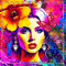 Concours....Portrait de femme de toutes les couleurs - GIF animado gratis