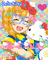 Higurashi Rena Ryuugu Hello Kitty Sanrio - Darmowy animowany GIF