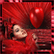 rouge avec relief noir - 無料のアニメーション GIF
