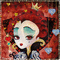 The Red Queen of Tim Burton and Disney's Alice in Wonderland - GIF animé gratuit