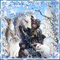 Winter Magic-- Elf with White Animals - GIF animé gratuit