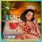 woman in sandbox for the summer - gratis png