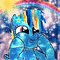 Cutie Pie Rainbow Dash - Animovaný GIF zadarmo