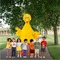 Big Bird and kids - ücretsiz png