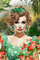 Girl in green - 免费动画 GIF
