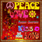 PEACE LOVE COULEUR - 免费动画 GIF