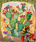 Cactus ART - GIF animado grátis