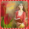 Concours à venir : Portrait d'une femme avec un livre - Gratis animerad GIF