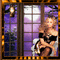 Woman with lantern - Besplatni animirani GIF