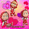 Love Day with Masha - GIF animasi gratis