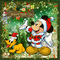 Joyeux Noël avec Mickey - GIF animé gratuit