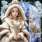 Pequeña reina del invierno - GIF animasi gratis