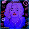 marilyn effet néon-mary - Free animated GIF