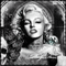 Concours - Marilyn Monroe / gothique - Ingyenes animált GIF