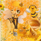sur un nid d'abeille 🌻🌿🌺 - GIF animado grátis