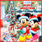 Merry Christmas from Mickey Mouse - GIF animé gratuit