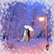 amor bajo la nieve - Ilmainen animoitu GIF