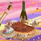 La galette des rois 🌷 Bon appétit  🥂 - GIF animate gratis