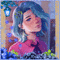 blueberry girl - Gratis animeret GIF