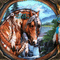 Native American Pony-RM-05-12-23 - 免费动画 GIF