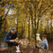 La cueillette des champignons - Ingyenes animált GIF