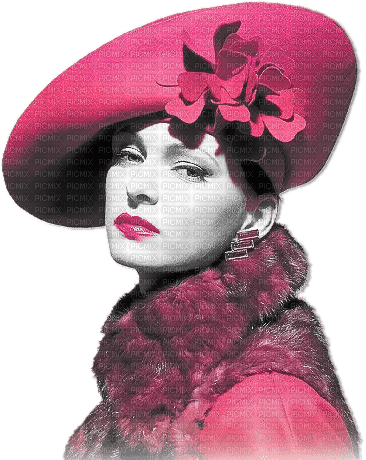 soave woman fashion vintage face hat autumn winter - png ฟรี