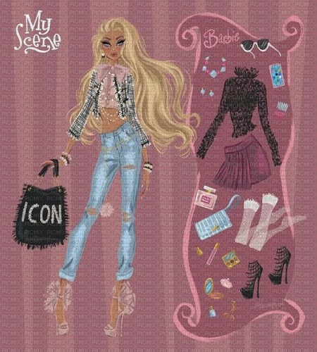 Barbie ❤️ elizamio - бесплатно png