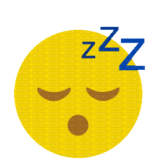 Tired Good Night - GIF animé gratuit