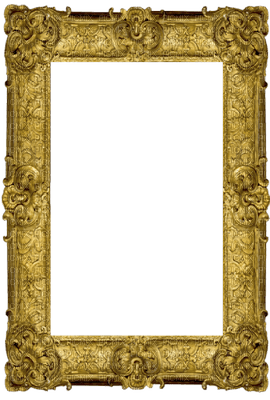 Gold Frame - png gratuito