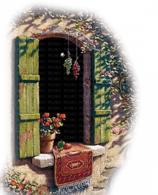 floral window - Free PNG