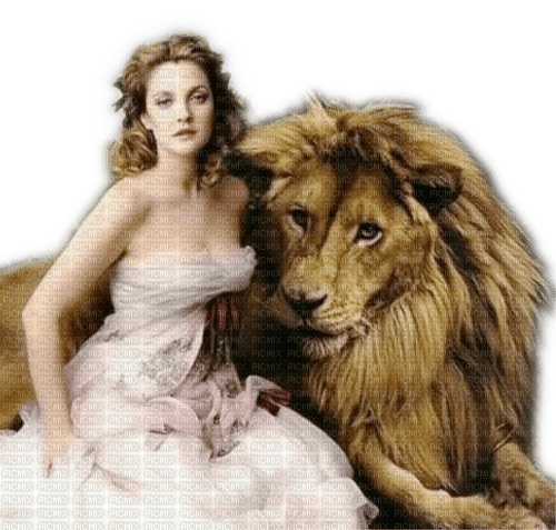 Rena Löwe Lion Frau Woman Girl - zadarmo png