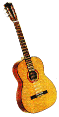 Guitare accoustique - GIF animate gratis