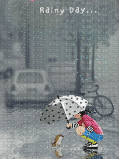 rainy day - GIF animasi gratis