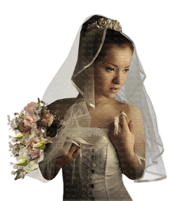 woman wedding bp - PNG gratuit