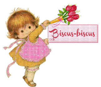 Bisous bisous - Darmowy animowany GIF
