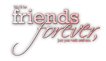 soave text friends forever pink - фрее пнг