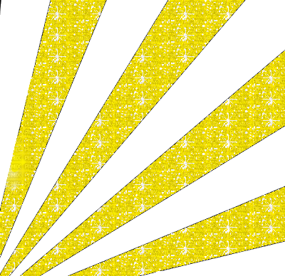 Glitter Rays Yellow - by StormGalaxy05 - PNG gratuit