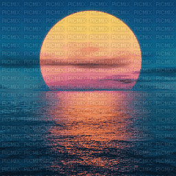 Background Sunset - Gratis geanimeerde GIF