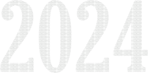 sm3 white 2024 numbers text image png - Free PNG