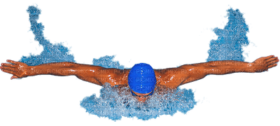 Kaz_Creations Man Homme Child Swimming - png grátis