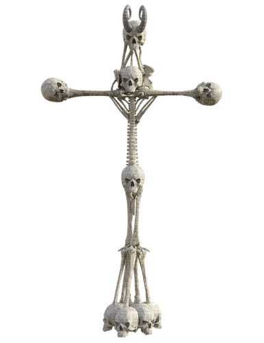 Gothic.Cross.Croix.Cruz.Skull.Victoriabea - zdarma png