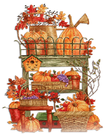 soave deco vintage autumn thanksgiving  pumpkin - PNG gratuit