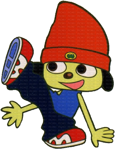 parappa the rapper - Free animated GIF