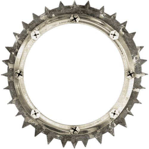 Steampunk.Cadre.Frame.Round.Victoriabea - Free PNG
