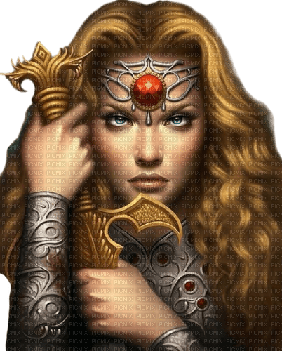 Fantasy warrior woman - besplatni png
