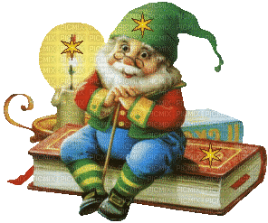Christmas Santa Elf - GIF animado gratis