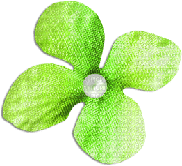 soave deco flowers scrap green - ücretsiz png