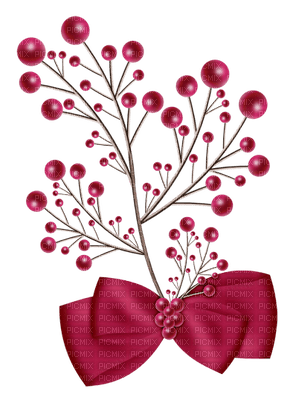 Kaz_Creations Deco Berries Ribbons Bows  Colours - zadarmo png
